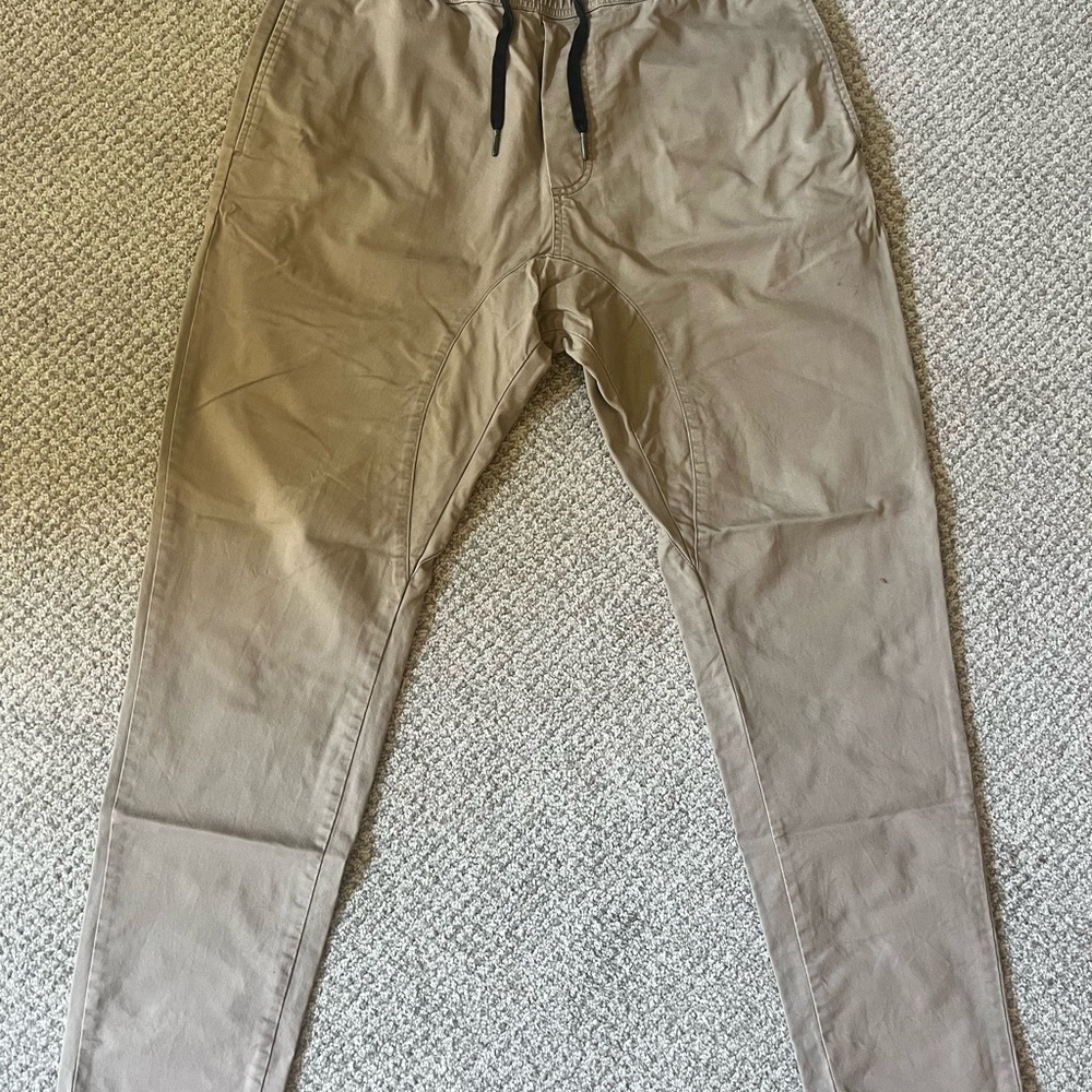 Zanerobe Joggers / Tan / Sz 34